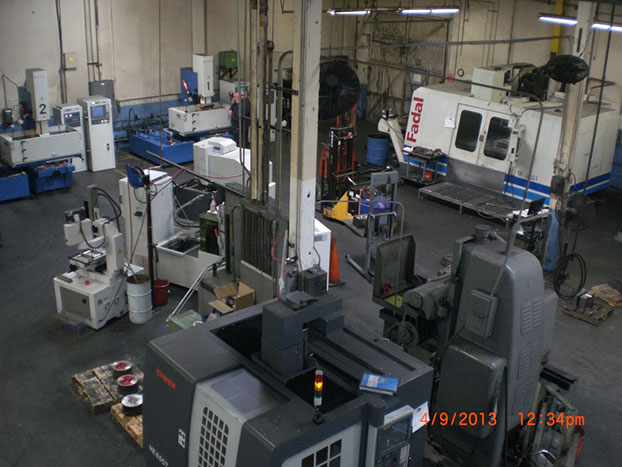 Die Shop following significant capital equipment modernization