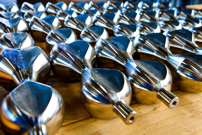 Table of parts to be inspected