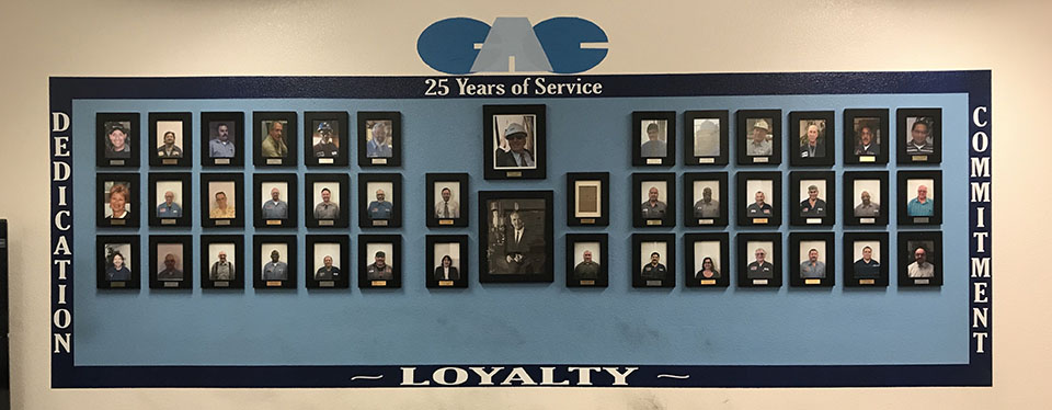 Image of Employee Tribute Wall